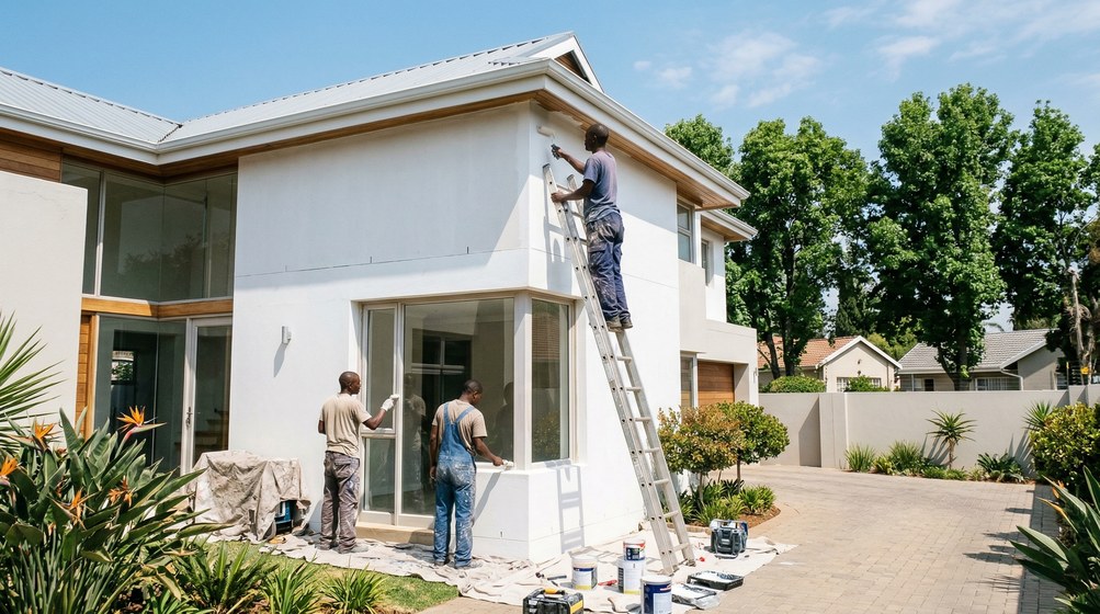 Professional painters working in Sunningdale, Cape Town West Coast